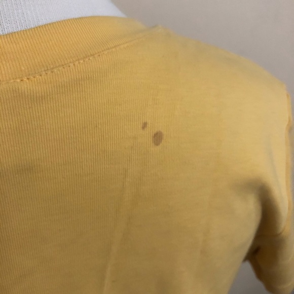 Regatta Yellow V-Neck Top (M) - Picture 6 of 6